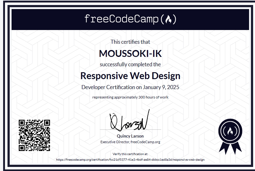 Responsive Web Design Certification